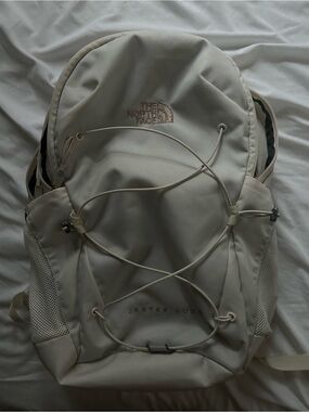 The North Face Jester luxe Backpack in white